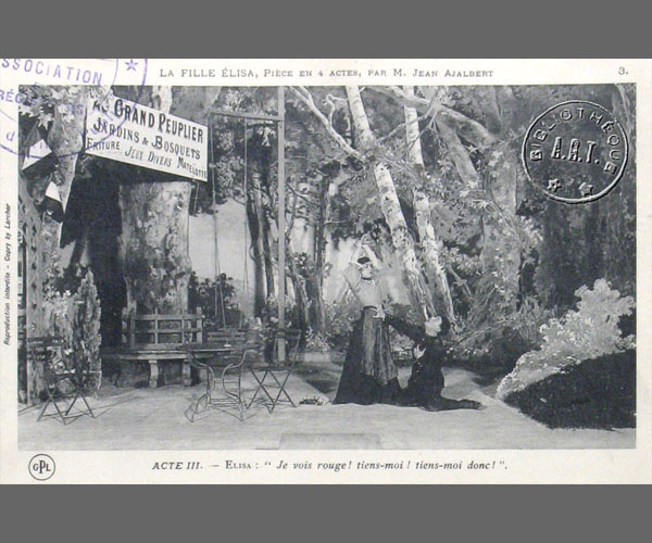 "La fille Elisa" de Jean Ajalbert Acte 3
